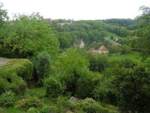 Rothenburg ob der Tauber: landschaftliche Umgebung der Altstadt