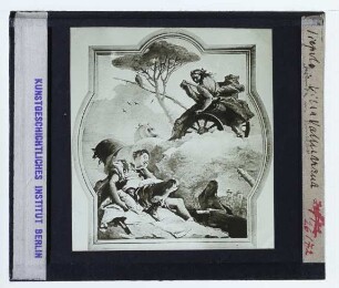 Vicenza, Villa Valmarana,Tiepolo, Armida entführt den schlafenden Rinaldo (Vicenza, Valmarana)