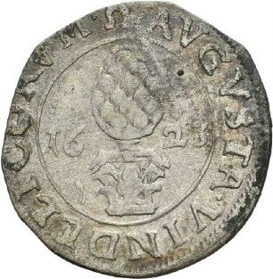 Halbbatzen der Reichsstadt Augsburg, 1623