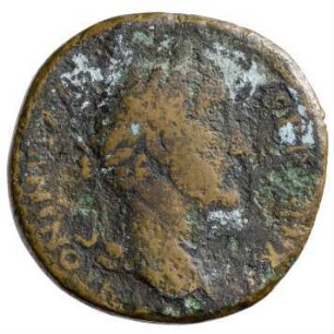 Münze, Sesterz, 152 - 153 n. Chr.