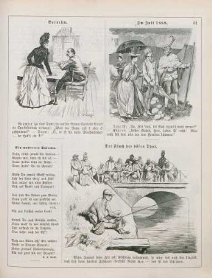 "Vornehm" "Im Juli 1888" "Der Fluch der bösen That"