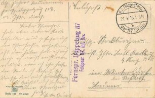 Erster Weltkrieg - Feldpostkarten