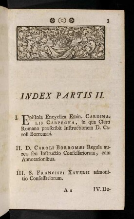 3-5, Index Partis II.