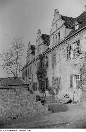 Teilansicht von Schloss Seeburg