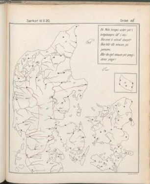 Særkort til § 20. Ordet af