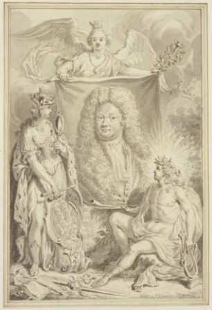 Allegorisches Bildnis des Freiherrn Friedrich Rudolph Ludwig von Canitz