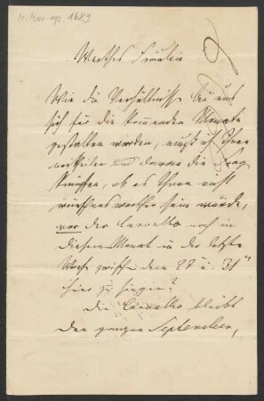 Brief an Georgine Schubert : 21.08.1860