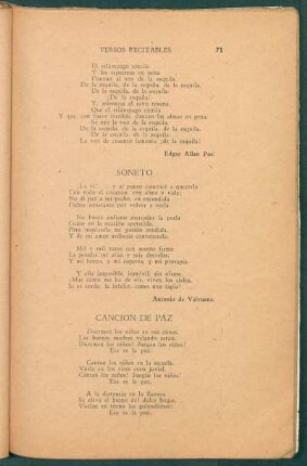 Canción de paz