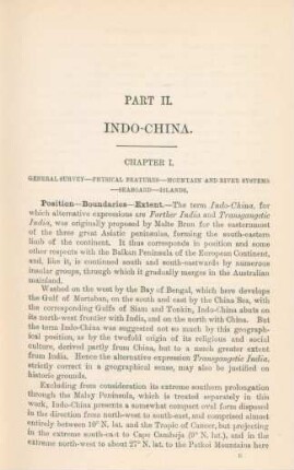 Part II. Indo-China
