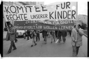 Kleinbildnegativ: Demonstration, 1974