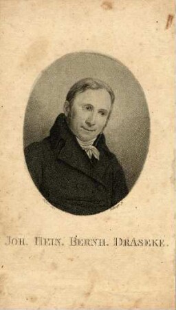 Bildnis von Bernhard Dräseke (1774-1849)
