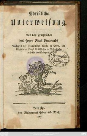 Christliche Unterweisung