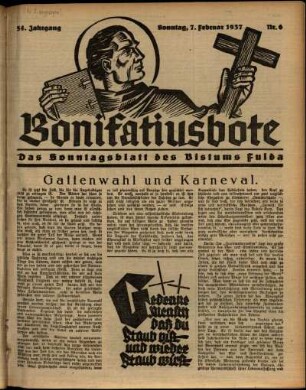 Ausgabe vom Sonntag, den 07. Februar 1937.