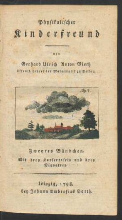 Bändchen 2: Physikalischer Kinderfreund