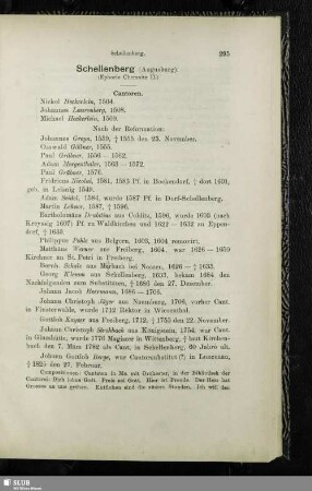 Schellenberg (Augustusburg). (Ephorie Chemnitz II)