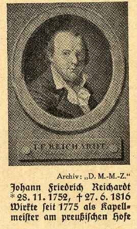 Reichardt, Johann Friedrich