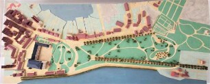 Modell des Kieler Schlosses um 1750