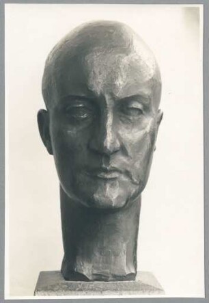 Porträt Herbert von Dirksen, 1923, Bronze