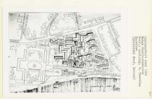 Gemeindezentrum, Hanau-Kesselstadt (Diplomarbeit bei Willy Kreuer): Lageplan 1:500