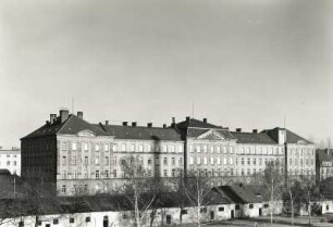 Sächsische Landesbibliothek. Marienallee. Gesamtansicht