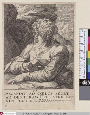 [Der Heilige Bartholomäus als Einsiedler; St. Bartholomew; Apostel Bartholomeüs]