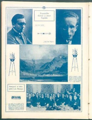 Exposición César y José Vignetta