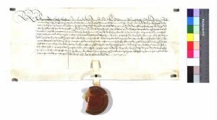 "Schadlosbrief von Heinrich, Propst zu Ellwangen, Pfalzgraf bei Rhein" (Altrep. S. 331)