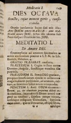 149-168, Dies Octava