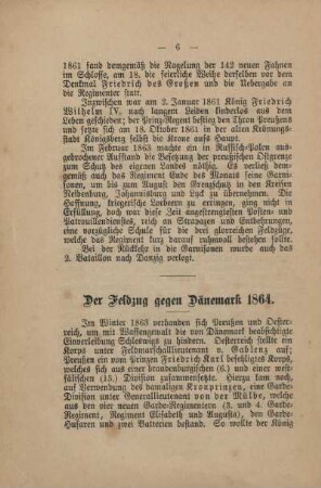 Der Feldzug gegen Dänemark 1864