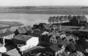 Blick über die Treene, Friedrichstadt, Schlei- und Eidermündung
