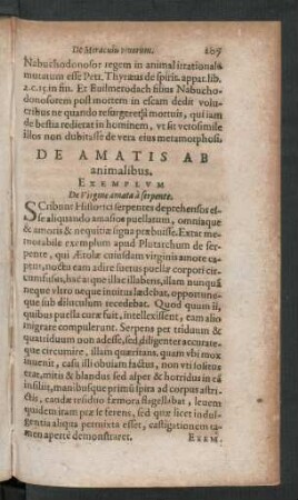 De Amatis Ab animalibus.
