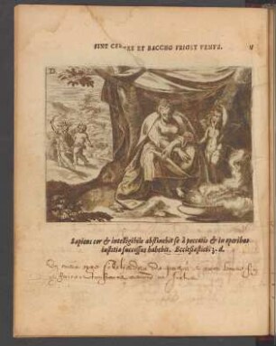 15. Sine Cerere et Baccho friget Venus.