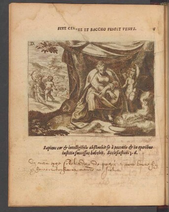 15. Sine Cerere et Baccho friget Venus.