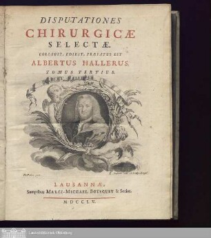 Tomus 3: Disputationes Chirurgicæ Selectæ