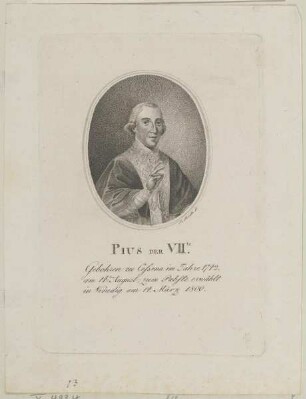 Bildnis des Pius VII
