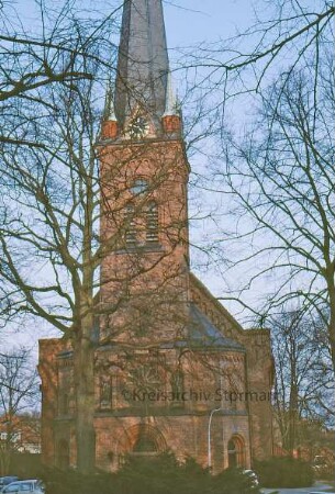 Peter-Paul-Kirche: Frontansicht