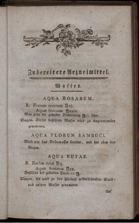 Zubereitete Arzneimittel.