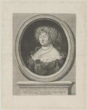 Bildnis der Magdalena Sibylla zu Sachssen