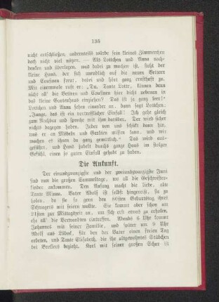 Die Ankunft.