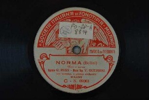 Norma : Mira o Norma / (Bellini)