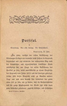 Bayreuther Briefe vom reinen Thoren