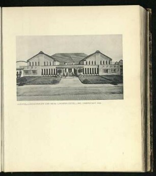 Ausstellungs-Gebäude der Hess. Landes-Ausstellung, Darmstadt 1908