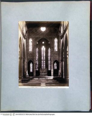 IV Florence ArchitectureSanta Croce: Inneres - Rotes Album IV (Florenz, Architektur)