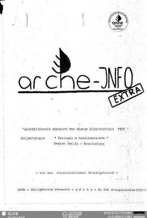 Abschließendes Dokument des Wiener KSZE-Treffens 1989