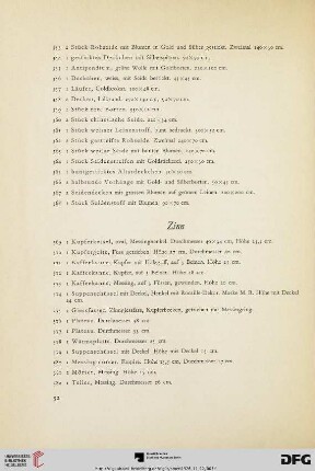 Zinn (Nr. 369-400)