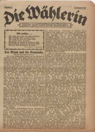 Die Wählerin