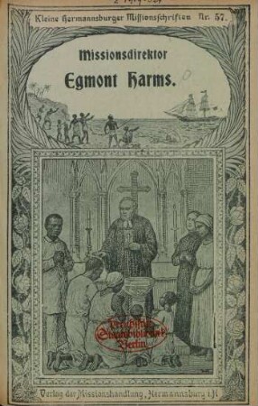 Missionsdirektor Egmont Harms