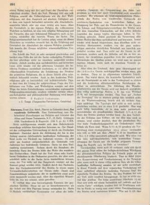 291-293 [Rezension] Käsemann, Ernst, Das wandernde Gottesvolk