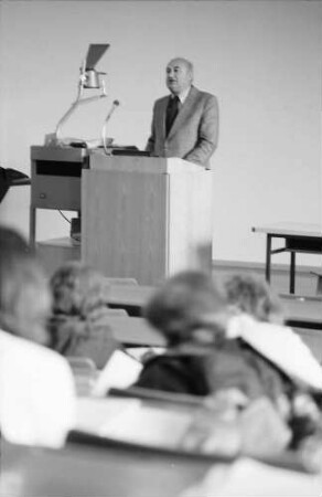 Freiburg; Littenweiler: Pädagogische Hochschule; Prof. Heinelt, Vorlesung