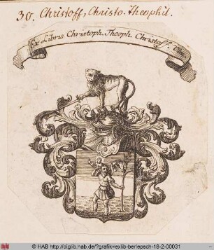 Wappen des Christoph Theoph. Christoff